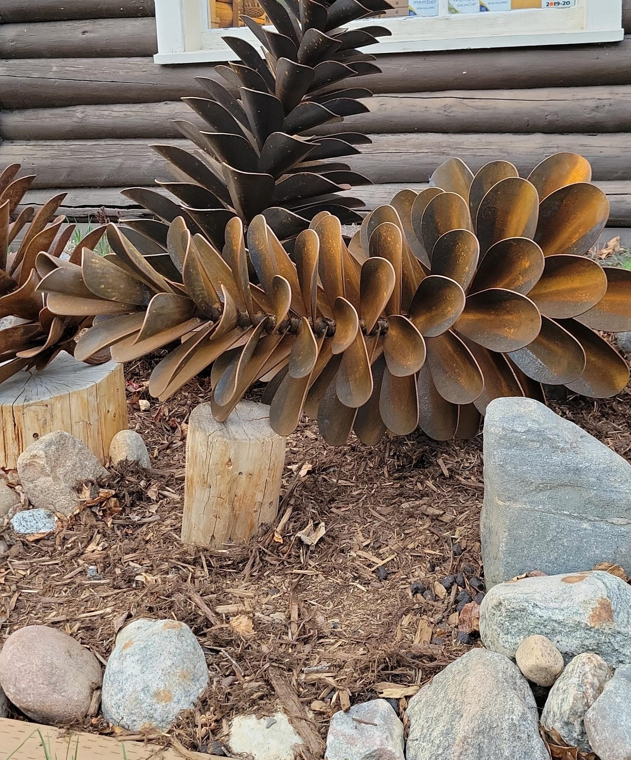 Pine Cone Sculpture (4 foot)