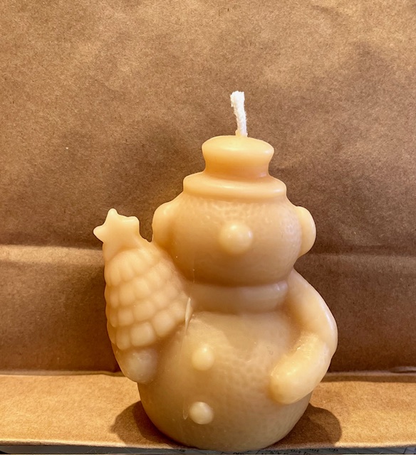 Large Snowman Candles