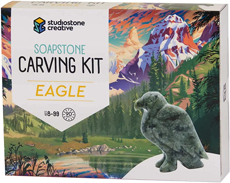 Eagle Soapstone Carving Kits