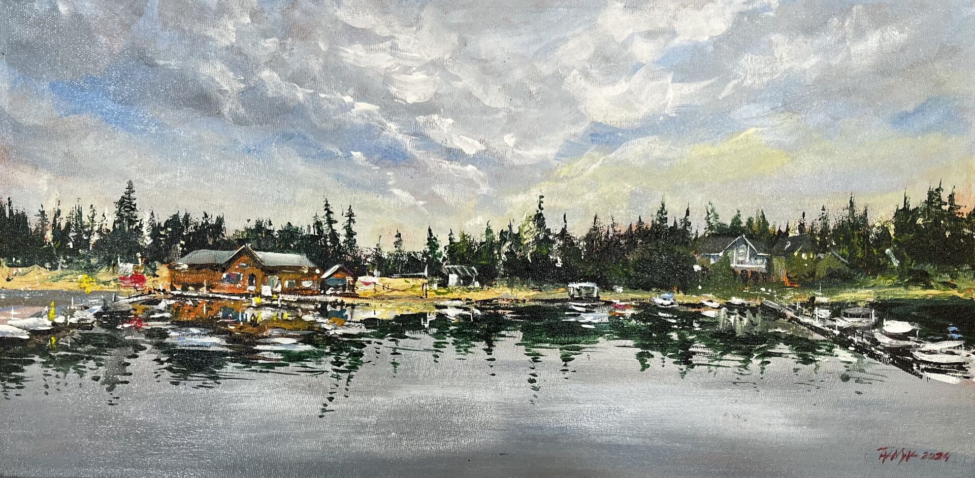 Sunset Bay Marina at Emma Lake