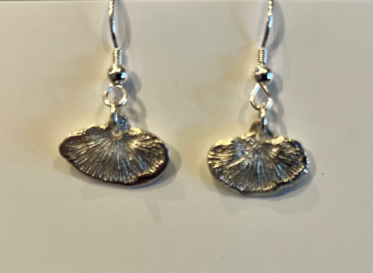 Polypore Mushroom Earrings, 25-31