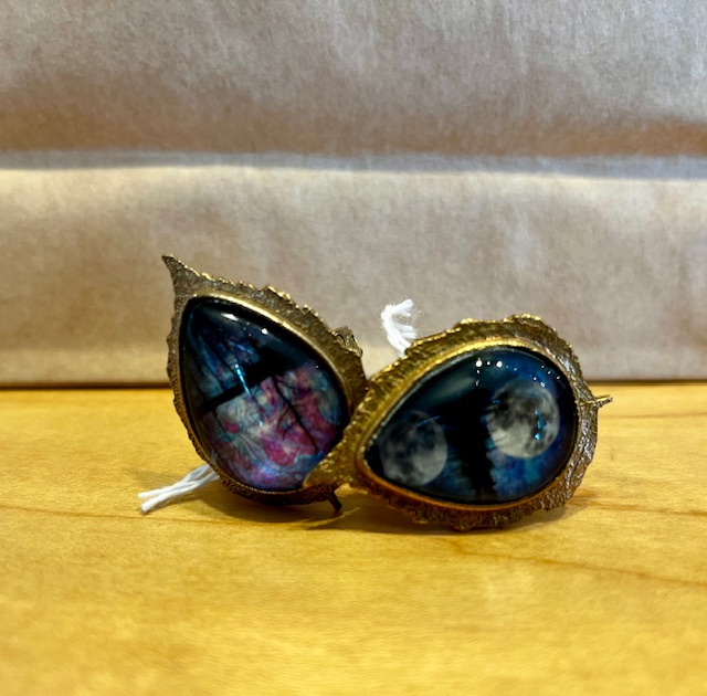 Bronze Leaf Rings