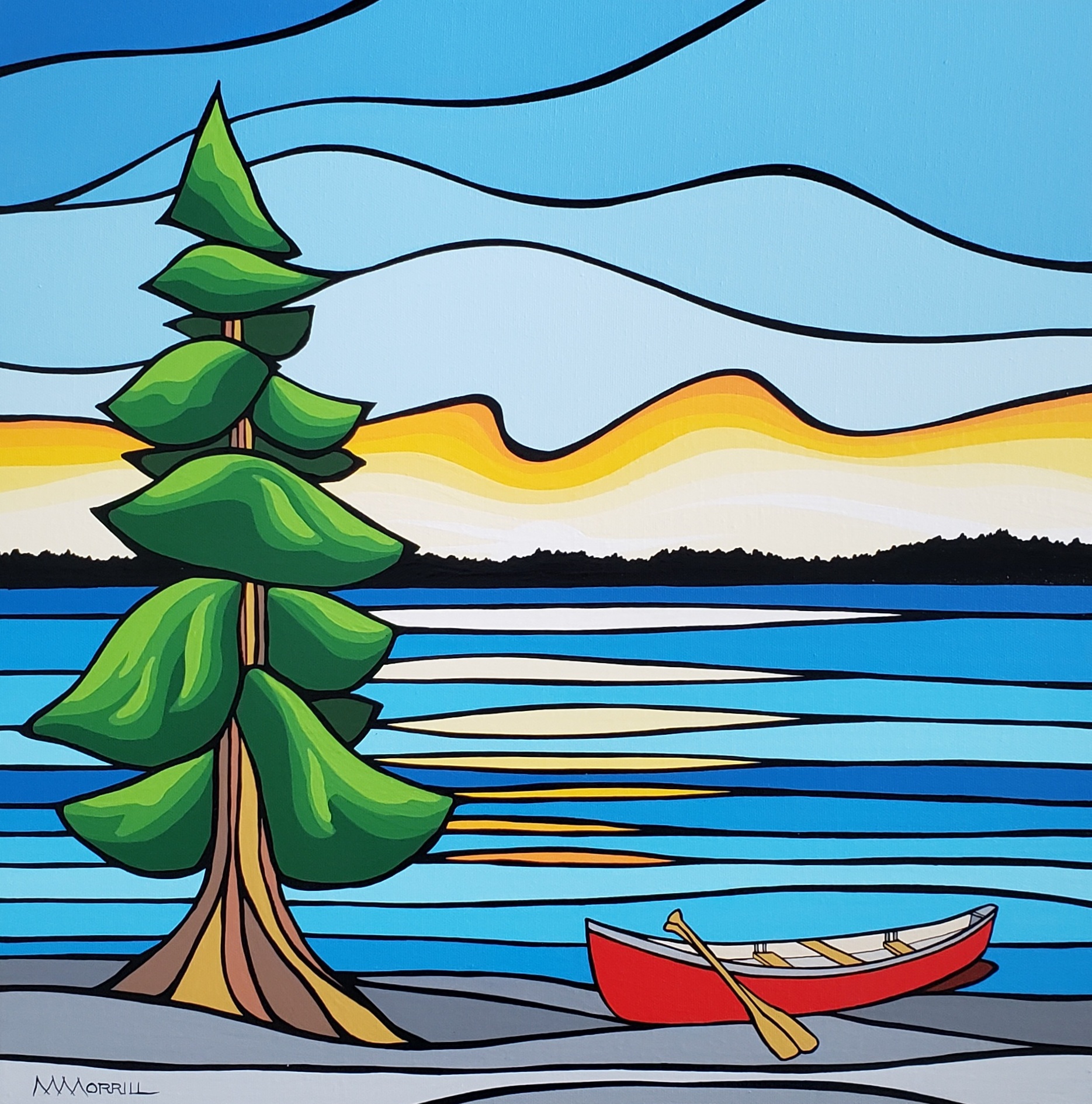 Lakeside Sunrise
