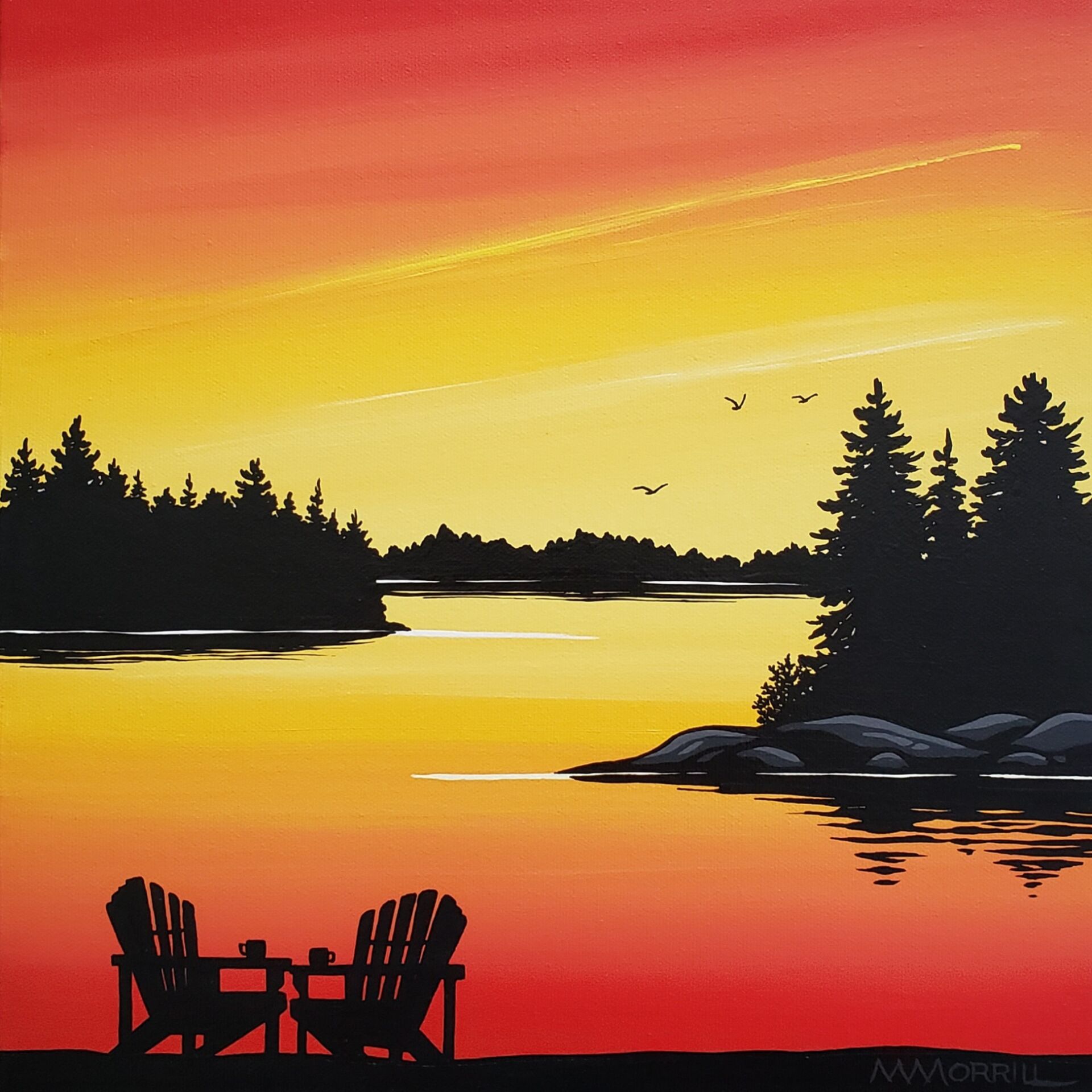 Lakeshore Sunset III