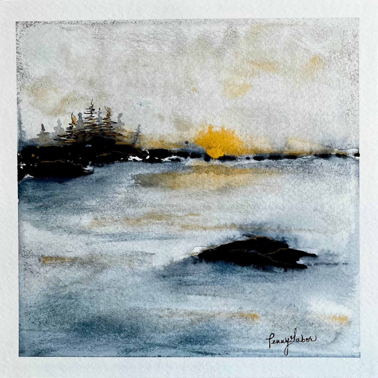 Days Made of Gold Series... with Shimmer on the Side