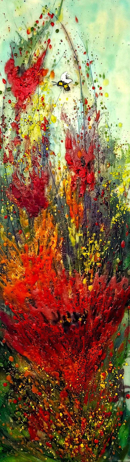 Among the Red Petals