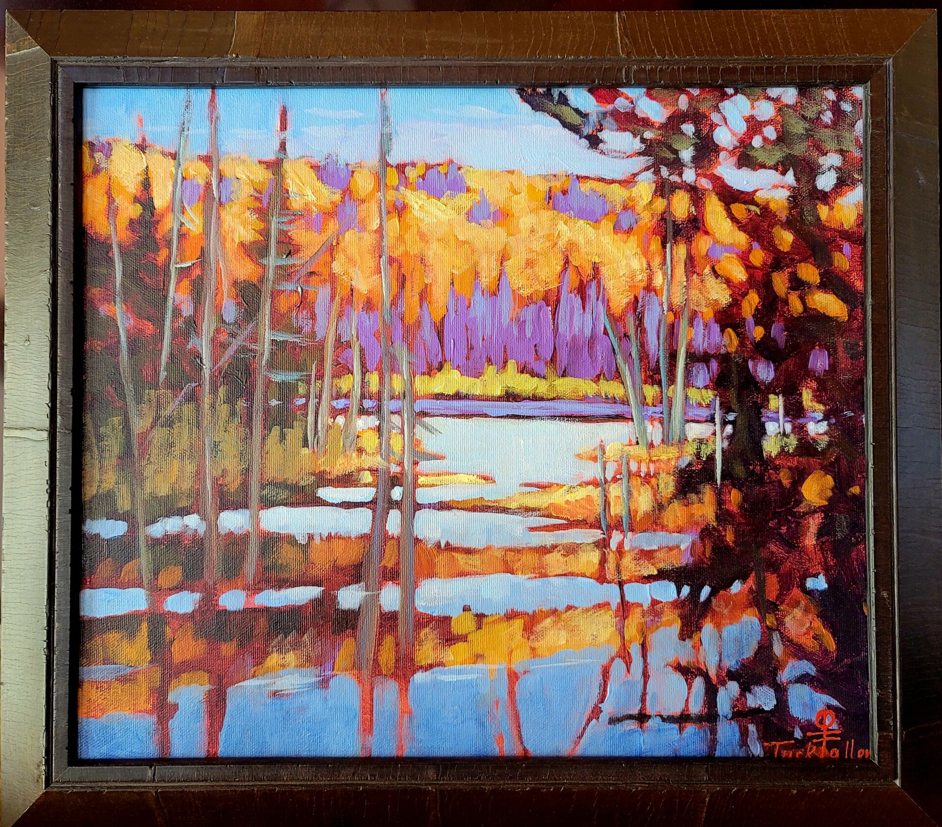 Orange Reflections