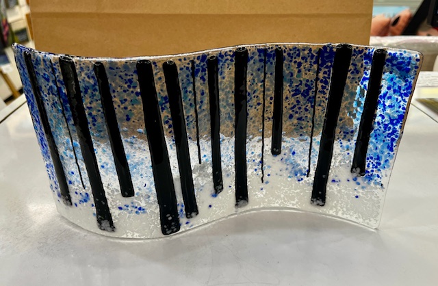Silent Winter Forest Wave